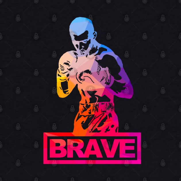 Brave Boxer Diagonal Colors by UB design